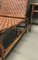 Curved Wood and Rattan Lounge Chair, 1940s, Image 7