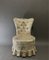 Napoleon III Toad Chair aus bestickter Seide, 1920er 7