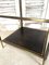 Square Double Top Coffee Table in Bronze from Maison Charles, 1950s, Image 7
