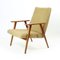 Mid-Century Easy Chair in Oak, Former Czechoslovakia, 1960s 1