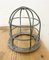 Industrial Grey Bunker Cage Light from Polam Gdansk, 1970s 14