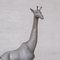 Französisches Mid-Century Messing patiniertes Giraffenobjekt 5