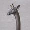 Mid-Century French Brass Patinated Giraffe Object, Image 2