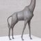 Mid-Century French Brass Patinated Giraffe Object 4