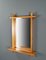 Large Pine Mirror in the style of Roland Wilhelmsson, Sweden, 1960s 2