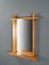 Large Pine Mirror in the style of Roland Wilhelmsson, Sweden, 1960s, Image 2