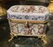 19th Century French Empire Porcelain and Gilt Bronze Jewelry Box, Image 1