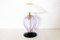 Lámpara de mesa de cristal de Murano, años 70, Imagen 1