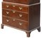 18th Century Burr Walnut Chest on Chest of Drawers, Image 4