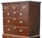 18th Century Burr Walnut Chest on Chest of Drawers 5