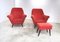 Lounge Chairs & Ottoman, 1950s, Set of 3 2