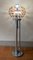 Lampada da Terra in Acciaio e Vetro di Murano attribuita a Mazzega, Italia, anni '60, Immagine 4
