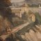 Grande paesaggio, tempera su carta, 1780, con cornice, Immagine 13