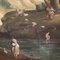 Grande paesaggio, tempera su carta, 1780, con cornice, Immagine 12