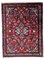 Handgemachter Vintage orientalischer Sarouk Teppich, 1960er 1