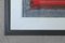 Black and Red Composition, Color Lithograph, 1970s, Framed, Image 5