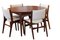 Danish Round Dining Table in Teak with Butterfly Top, 1960s 16