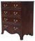 Small Caddy Top Mahogany Chest of Drawers, 1920s, Image 2