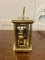 Antique Victorian Brass Carriage Clock, 1880s 2