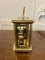 Antique Victorian Brass Carriage Clock, 1880s, Image 2