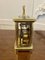 Antique Victorian Brass Carriage Clock, 1880s 5