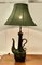 Large Arts and Crafts Quirky Tea Pot Table Lamp, 1890s 12