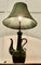 Large Arts and Crafts Quirky Tea Pot Table Lamp, 1890s 11
