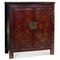 Red and Gold Qinghai Painted Cabinet, 1890s 1