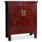 Mid Size Shanxi Red and Gold Cabinet , 1890s 1