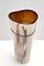 Vaso cilindrico postmoderno in vetro opalino soffiato a mano, Italia, anni '60, Immagine 9