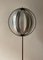 Chromed Metal Floor Lamp with Adjustable Lampshade attributed to Verner Panton, 1970s 8