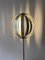 Chromed Metal Floor Lamp with Adjustable Lampshade attributed to Verner Panton, 1970s 12