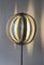 Chromed Metal Floor Lamp with Adjustable Lampshade attributed to Verner Panton, 1970s 7