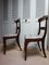 19th Century Regency Mahogany Cornucopia Dining Chairs, Set of 2, Image 4