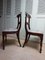 19th Century Regency Mahogany Cornucopia Dining Chairs, Set of 2, Image 5