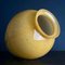 Gelbe Vase aus Muranoglas, Italien, 1970er 8