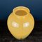 Gelbe Vase aus Muranoglas, Italien, 1970er 4