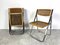 Vintage Rattan Folding Chairs, 1970s, Set of 4 2