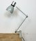 Lámpara de mesa industrial gris de Elektrosvit, años 70, Imagen 2