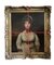Ritratto di giovane donna inglese, XIX secolo, Olio su tela, con cornice, Immagine 9
