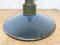 Industrial Blue Enamel Military Pendant Lamp with Cast Aluminium Top, 1960s 10