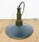 Industrial Blue Enamel Military Pendant Lamp with Cast Aluminium Top, 1960s 9