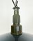 Industrial Blue Enamel Military Pendant Lamp with Cast Aluminium Top, 1960s, Image 3