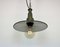 Industrial Blue Enamel Military Pendant Lamp with Cast Aluminium Top, 1960s 6