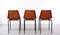 Kare Stich Leather Chairs, Germany, 1987, Set of 3 6