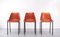 Kare Stich Leather Chairs, Germany, 1987, Set of 3, Image 1
