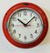 Vintage Red Citizen Maritime Wall Clock, 1990s, Image 7