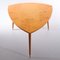 Maple Wood Triangle Coffee Table 1950s Holland from Pastoe, 1958 5