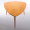 Tavolino da caffè triangolo in legno di acero Holland di Pastoe, anni '50, 1958, Immagine 5