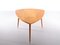 Tavolino da caffè triangolo in legno di acero Holland di Pastoe, anni '50, 1958, Immagine 6